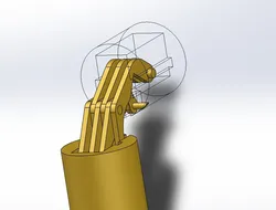 180° Concealed Barrel Hinge