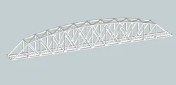 247 Ft Arched Truss Bridge