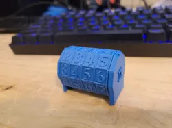 4x digit Long Pin Simple Life Counter