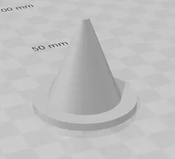 Basic Traffic Cone Miniature