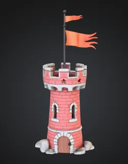Castle Brick Tower