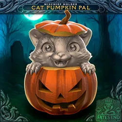 Cat Pumpkin Pal - Mischief Holder
