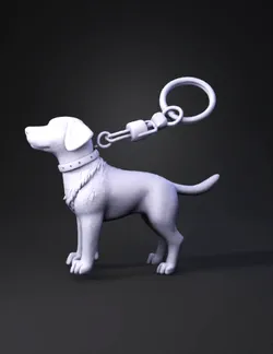 create me a black labrador flexi toybkeyring