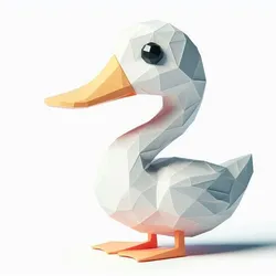 Cute Duck Wildlife Animal Figurine for Kids Play