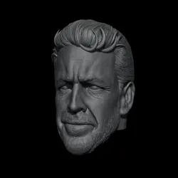 Fernando Alonso Headsculpt – F1 Legend 1:6 & 1:12 Scale STL & OBJ