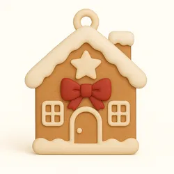 Gingerbread House Ornament