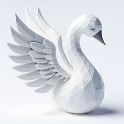 Lowpoly Wild Duck 3D Model for Printing