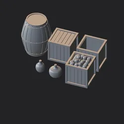 Marketplace Scatter for 28mm Tabletop games