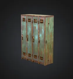 Rustic Lockers