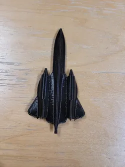 SR-71 Blackbird Big Tail