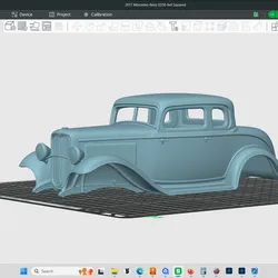 THE 32 Ford Deuce Coupe cut away model for RC cars, trucks