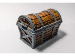 Treasure chest with interior