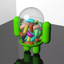 Android Jellybean Mascot 3D model