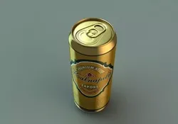 BeerCan 03 3D model