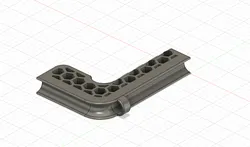 Bending mandrel for 13mm hard tubes 90 degree