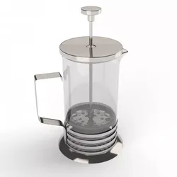 Cafetiere french press coffee maker 3D model