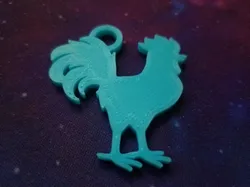 Chicken/Rooster Keychain