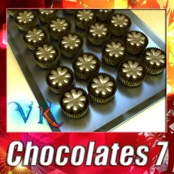 Chocolate Candy 07 High res 3D model