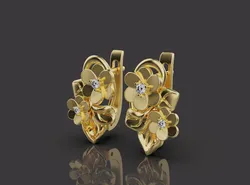 Earrings 54113 3D Print Model in Earrings 537970