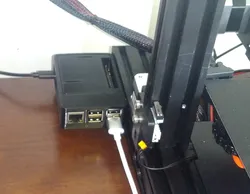 Ender-3 Pro mount for Sneaks Raspberry Pi 3 case