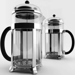 French Press 3D model