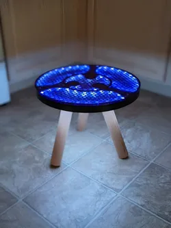 Full-size Alexa compatible end table.