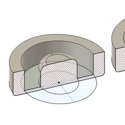Gratis Other STL indir - Boton MFTD 2 - CVen3D
