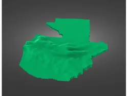 Guatemala elevation model