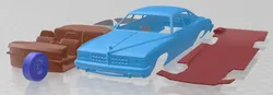 Pontiac Grand LeMans Sedan 1976 Printable Car 3D Print Model in Automotive 537940
