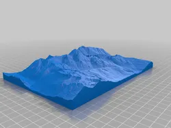 Rachel Lake 3D Trail Map - PNW Hiking Trail
