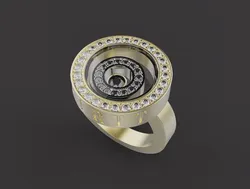 Ring 67379 3D Print Model in Bracelets 537973