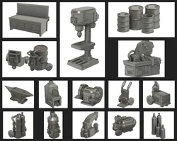 Scifi Machines 5 - Workshop