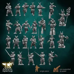 Single-Piece Hell-Kin Demonic Invasion - Infantry for Skirmish Tabletop Wargames