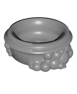 Toothbrush holder “bubbles”