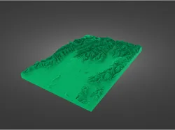 Twizel, Mt Cook elevation model