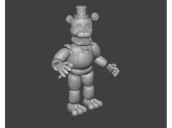 (UPDATED) Fredbear/golden Freddy pipe cleaner figure
