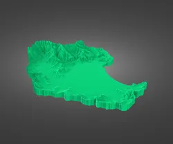 Whangateau Catchment elevation model