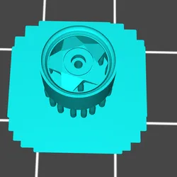 1/64 Scale Borbet Wheels & Tyres