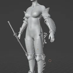Drakengard 3 — Three armor and weapons for cosplay #snb