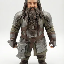 Dwarven Warrior Figure – Fantasy Armored Dwarf