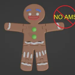 Gingerbread MAN articulated NO AMS