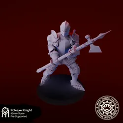 Halberd knight guard