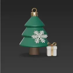 Home Decorations & Ornaments STL Download - Christmas Tree Ornament Decorative New Year Tree Figureby Anıl GÖKTAŞ
