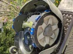 Husqvarna wheel upgrade for automower
