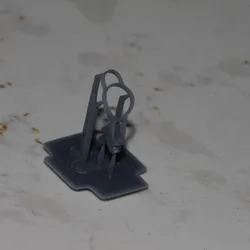 Late headlight mount for US M3 scout car and half-track variants