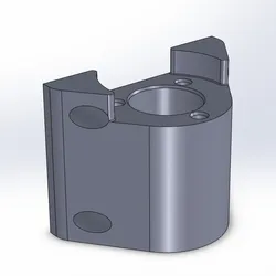 LulzBot TAZ modification to use Mendel Max ACME Z-Screws