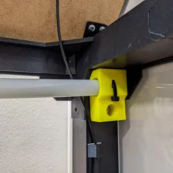 Mount for BlazeCut T050E Fire Suppression inside LACK Enclosure