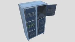 Old lockers (lowpoly)