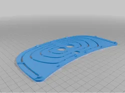 Philips xsmall tray grid better fit and add hole for float