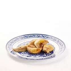Porcelain Plate With Chinese Dumplings 3D model